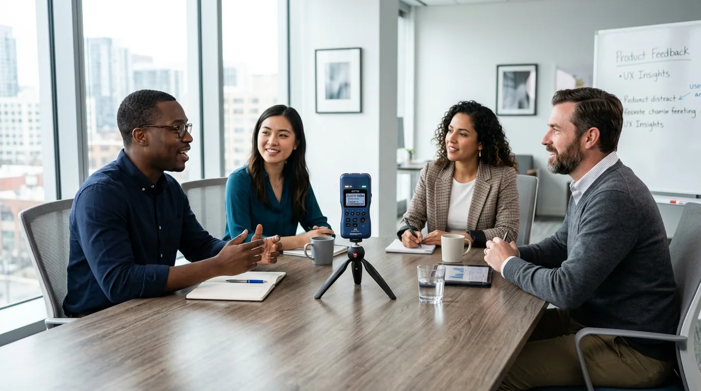 Enregistrement d'un Focus Group pour analyse sous NVivo