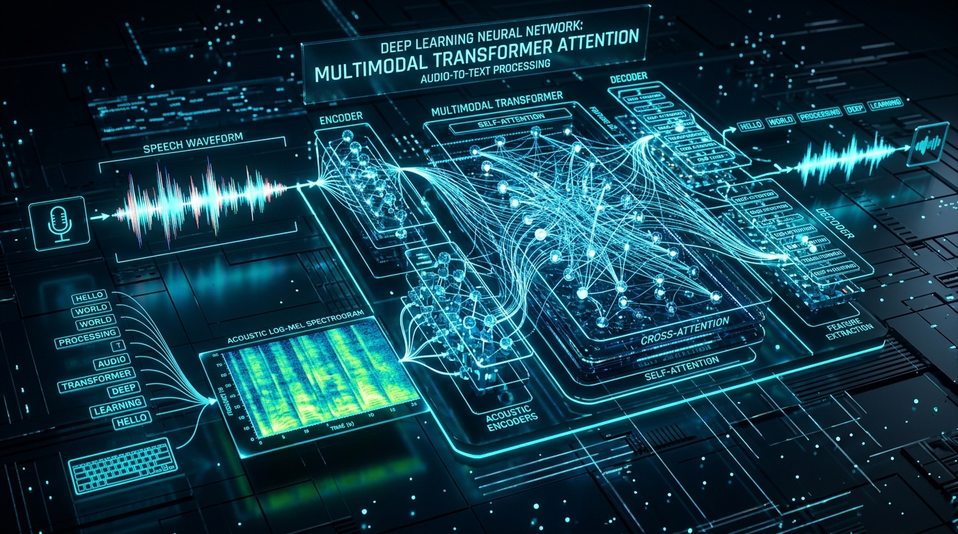 Schéma des architectures de réseaux de neurones pour la transcription